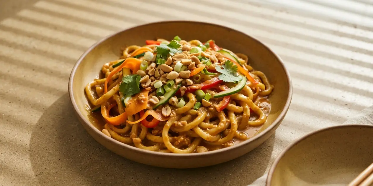 Quick Peanut Noodles